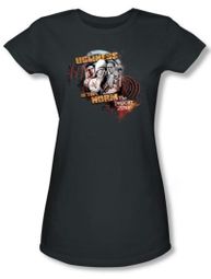 Twilight Zone Juniors T-Shirt - The Norm Charcoal