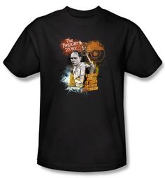 Twilight Zone Kids T-Shirt - Enter At Own Risk Black Youth