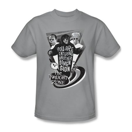 Twilight Zone Shirt Another Dimension Silver T-Shirt