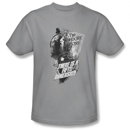 Twilight Zone Shirt Fifth Dimension Silver T-Shirt