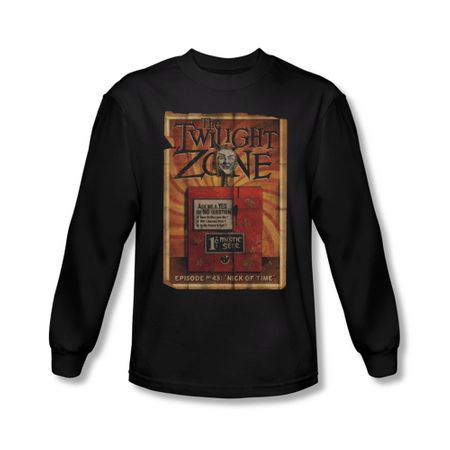 Twilight Zone Shirt Mystic Seers Long Sleeve Black Sweatshirt