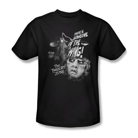 Twilight Zone Shirt On The Wing Black T-Shirt