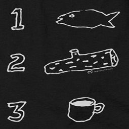 Twin Peaks Coffee Log Fish Shirts
