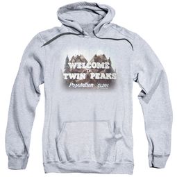 Twin Peaks Hoodie Welcome Athletic Heather Sweatshirt Hoody