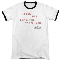 Twin Peaks My Log White Ringer Shirt Twin Peaks My Log White Ringer Shirt