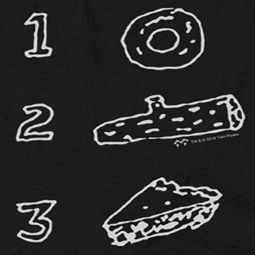 Twin Peaks Pie Log Donut Shirts