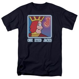 Twin Peaks Shirt One Eyed Jacks Navy Blue T-Shirt
