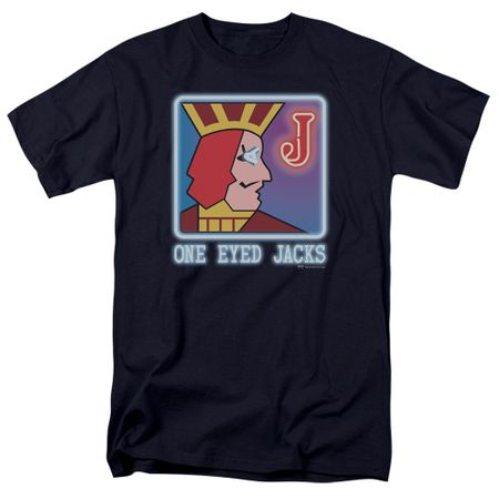Twin Peaks Shirt One Eyed Jacks Navy Blue T-Shirt