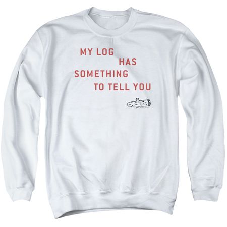 Twin Peaks Sweatshirt My Log Adult White Sweat Shirt