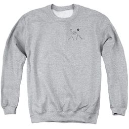 Twin Peaks Sweatshirt Pie Adult Athletic Heather Sweat Shirt