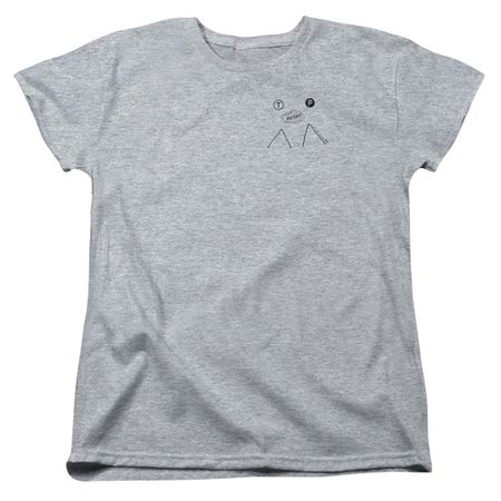 Twin Peaks Womens Shirt Pie Athletic Heather T-Shirt