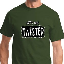 Twisted Mens Yoga Shirts