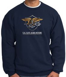 U.S. Navy Seal Crewneck Sweatshirt  Devgru Adult Pullover