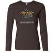 U.S. Navy Seal Shirt Devgru Ladies Long Sleeve Tee T-Shirt
