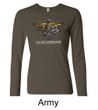 U.S. Navy Seal Shirt Devgru Ladies Long Sleeve Tee T-Shirt