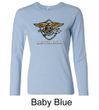 U.S. Navy Seal Shirt Devgru Ladies Long Sleeve Tee T-Shirt