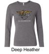 U.S. Navy Seal Shirt Devgru Ladies Long Sleeve Tee T-Shirt