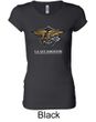 U.S. Navy Seal Shirt Devgru Ladies Longer Length Tee T-Shirt