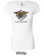 U.S. Navy Seal Shirt Devgru Ladies Longer Length Tee T-Shirt