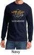 U.S. Navy Seal Shirt Devgru Mens Long Sleeve Tee T-Shirt