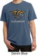 U.S. Navy Seal Shirt Devgru Mens Pigment Dyed Tee T-Shirt