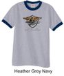 U.S. Navy Seal Shirt Devgru Mens Ringer Tee T-Shirt