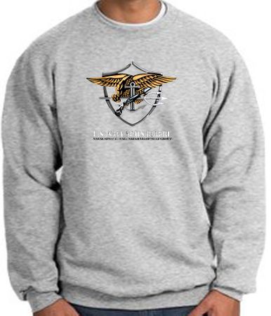 U.S. Navy Seal Sweatshirt Devgru Sweatshirt Athletic Heather