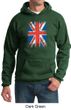 Union Jack Hoodie British UK Flag Big Print Adult Hoody