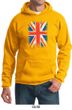 Union Jack Hoodie British UK Flag Big Print Adult Hoody