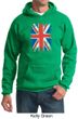 Union Jack Hoodie British UK Flag Big Print Adult Hoody