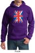 Union Jack Hoodie British UK Flag Big Print Adult Hoody