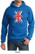 Union Jack Hoodie British UK Flag Big Print Adult Hoody