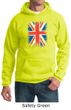 Union Jack Hoodie British UK Flag Big Print Adult Hoody
