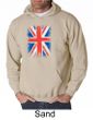 Union Jack Hoodie British UK Flag Big Print Adult Hoody
