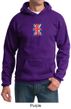 Union Jack Hoodie British UK Flag Small Print Adult Hoody
