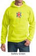 Union Jack Hoodie British UK Flag Small Print Adult Hoody