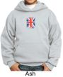 Union Jack Hoodie British UK Flag Small Print Youth Hoody