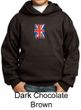 Union Jack Hoodie British UK Flag Small Print Youth Hoody