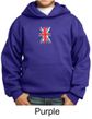 Union Jack Hoodie British UK Flag Small Print Youth Hoody