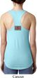 Union Jack Patch Back Print Ladies Ideal Tank Top