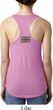 Union Jack Patch Back Print Ladies Ideal Tank Top