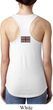 Union Jack Patch Back Print Ladies Ideal Tank Top