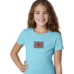 Union Jack Patch Kids Middle Print Shirts