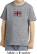 Union Jack Patch Middle Print Toddler Shirt