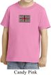 Union Jack Patch Middle Print Toddler Shirt