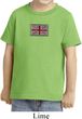 Union Jack Patch Middle Print Toddler Shirt