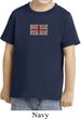 Union Jack Patch Middle Print Toddler Shirt