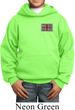 Union Jack Patch Pocket Print Kids Hoodie