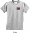 Union Jack Patch Pocket Print Kids Shirt