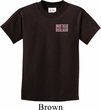 Union Jack Patch Pocket Print Kids Shirt